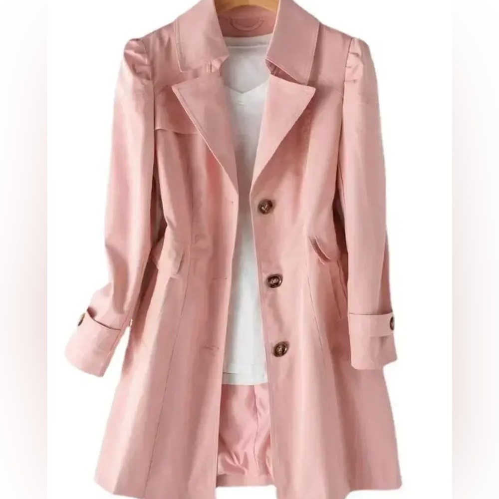 Pink trench